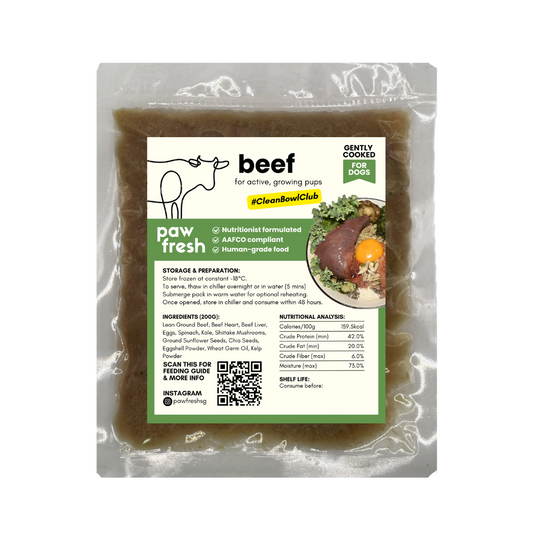 Beef Meal Pack (for Dogs)