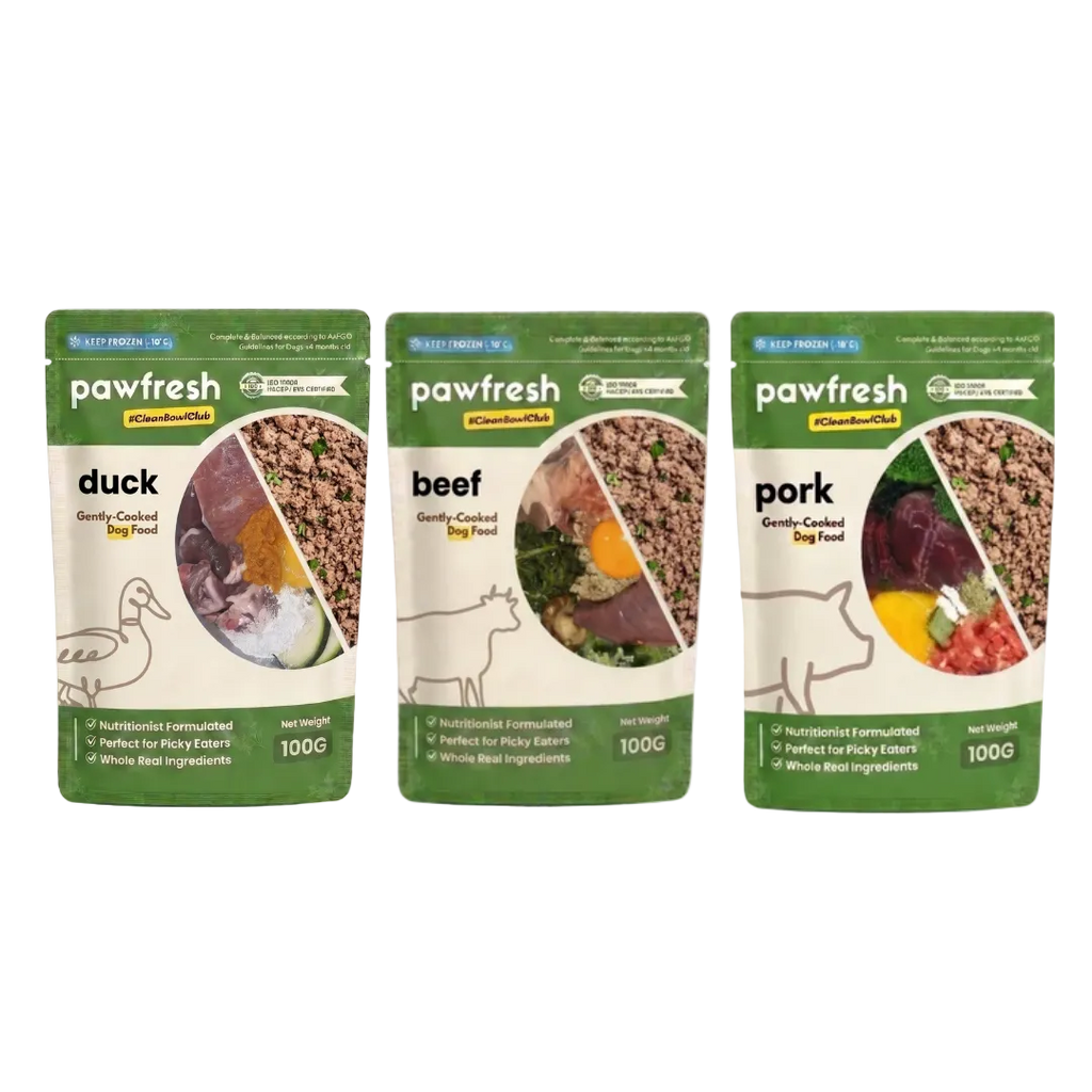 Fresh Trial Dog Food meal pack featuring gently-cooked trial pack bundle, formulated for picky eaters and made with real ingredients.