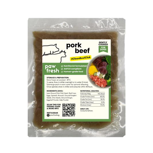 Pork-Beef Meal Pack (for Dogs)