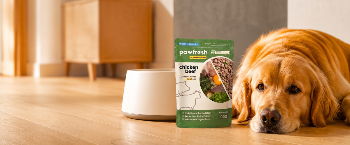 PawFresh fresh meal banner